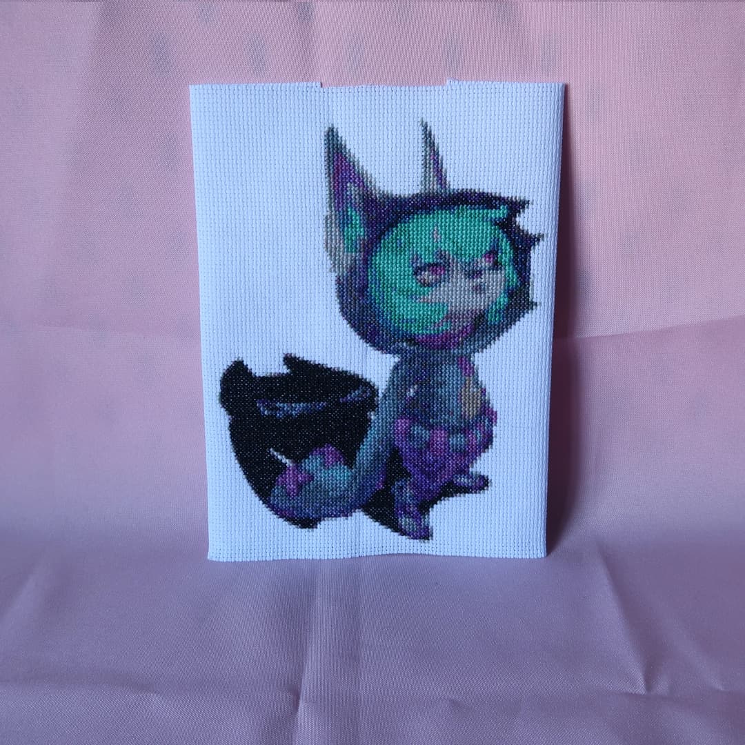 League of Legends Frameable Cross-stitch