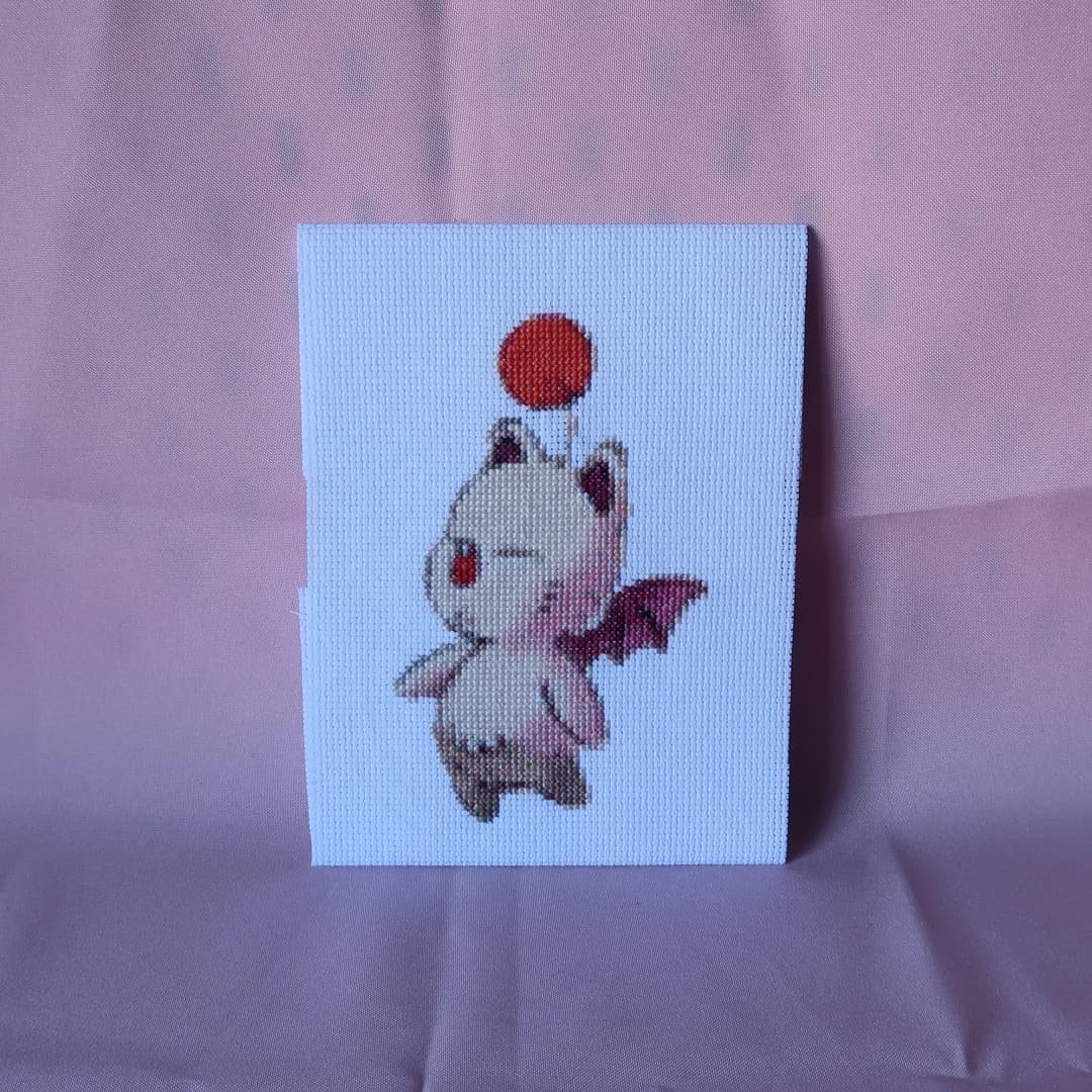 Final Fantasy Frameable Cross-Stitch