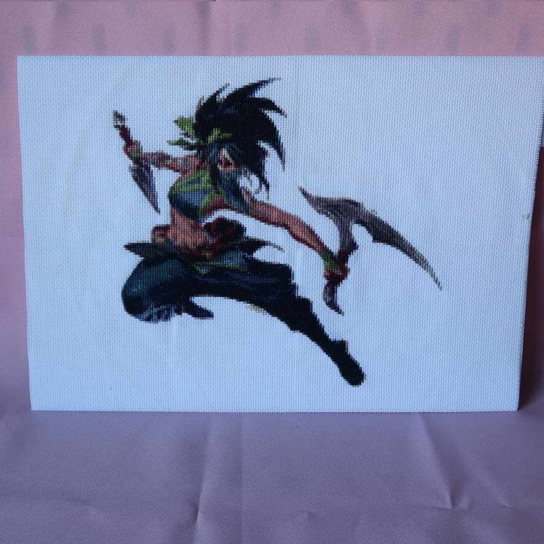 League of Legends Frameable Cross-stitch