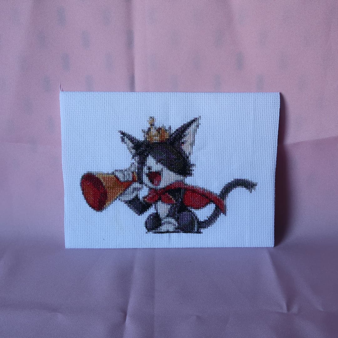 Final Fantasy Frameable Cross-Stitch