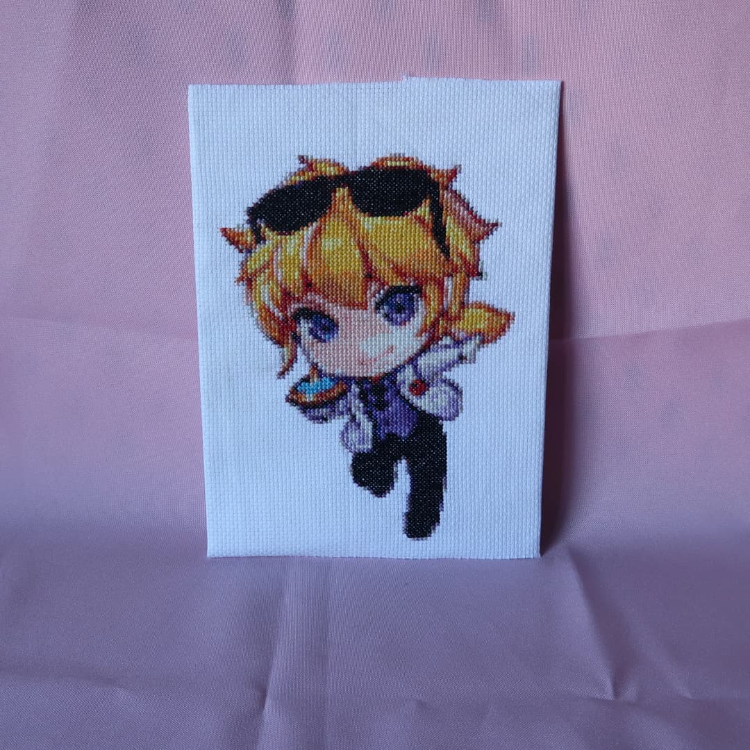 League of Legends Frameable Cross-stitch