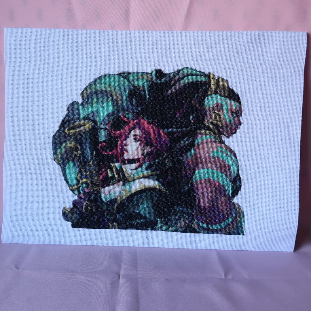 League of Legends Frameable Cross-stitch
