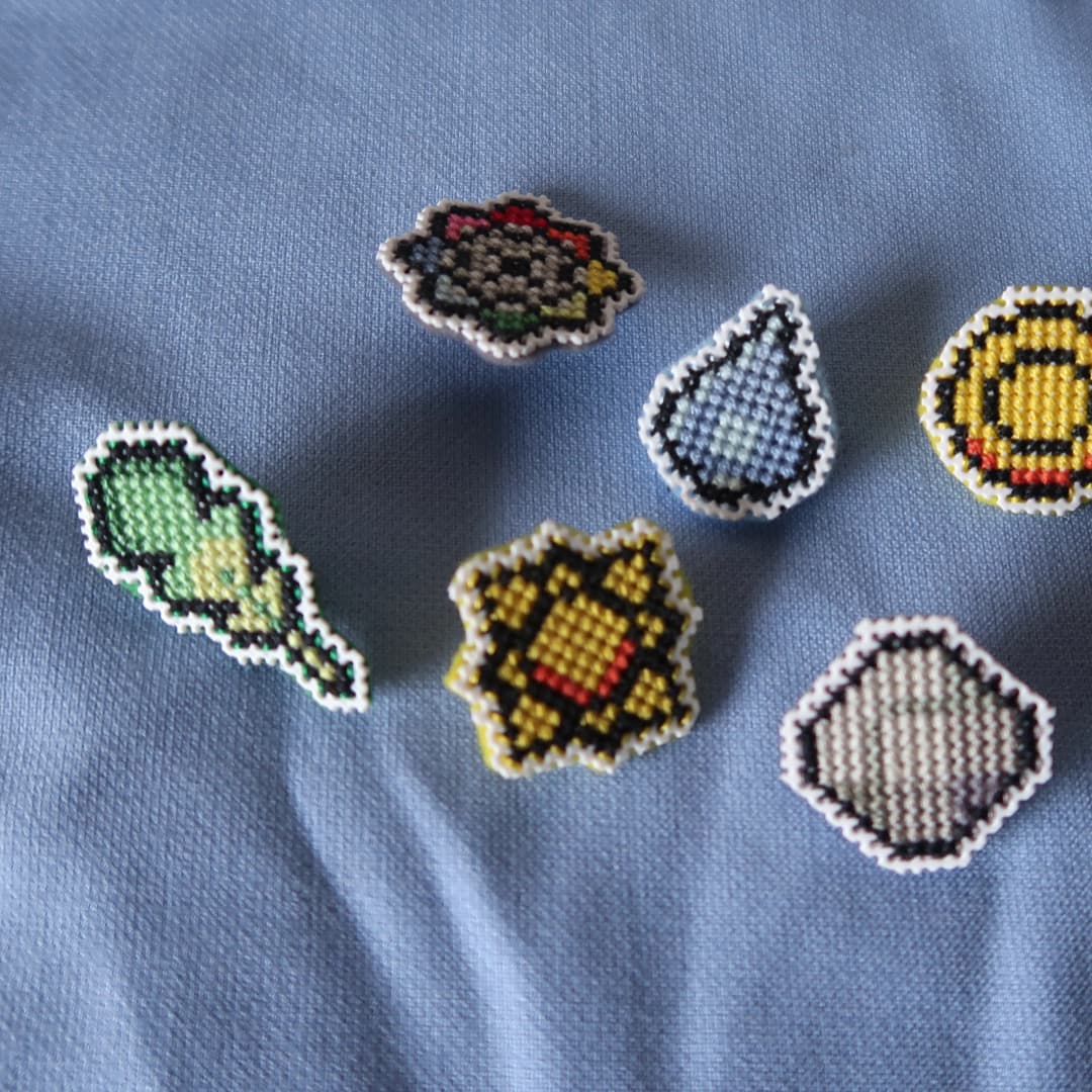 Pokémon Cross-stitch