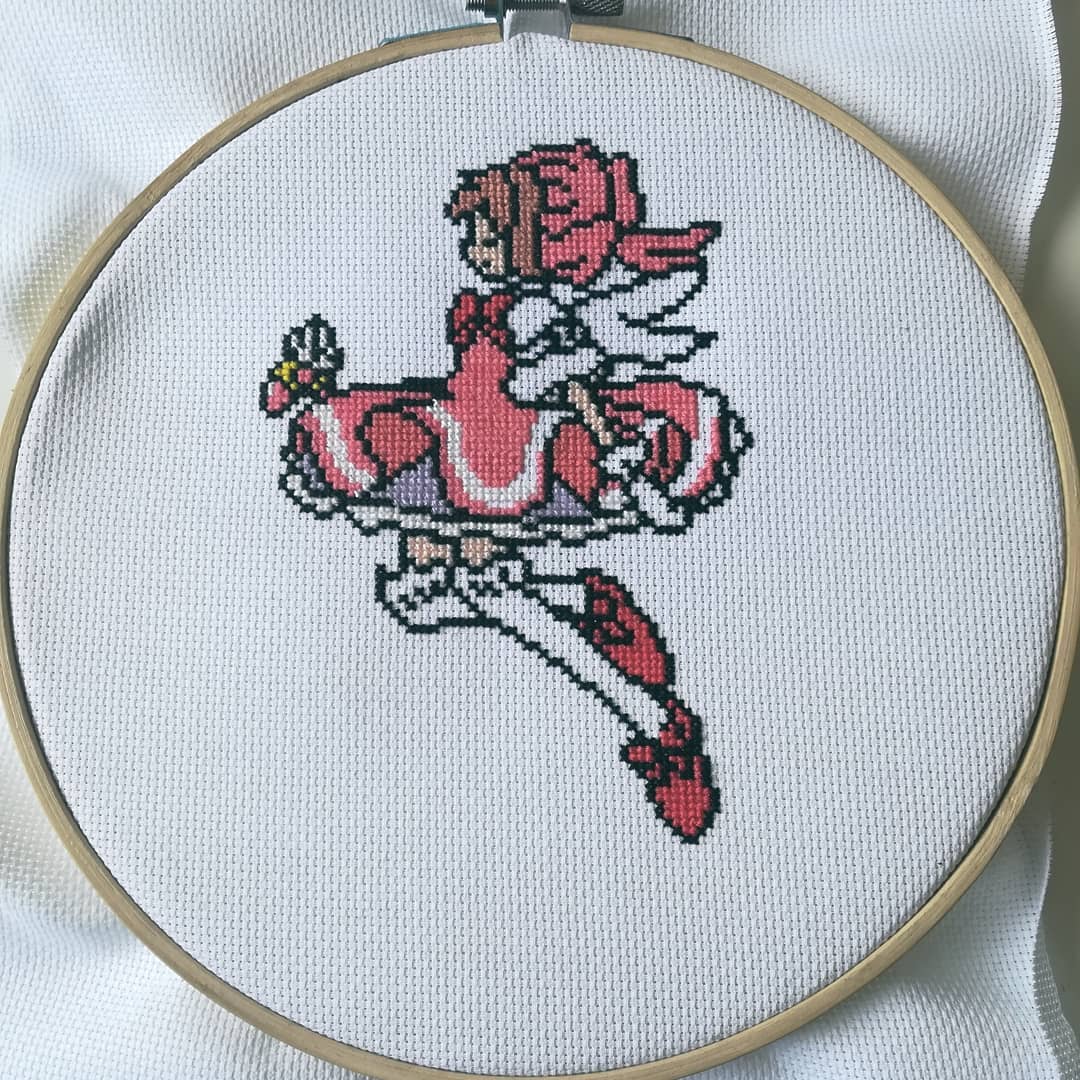 Sakura Card Captor cross-stitch