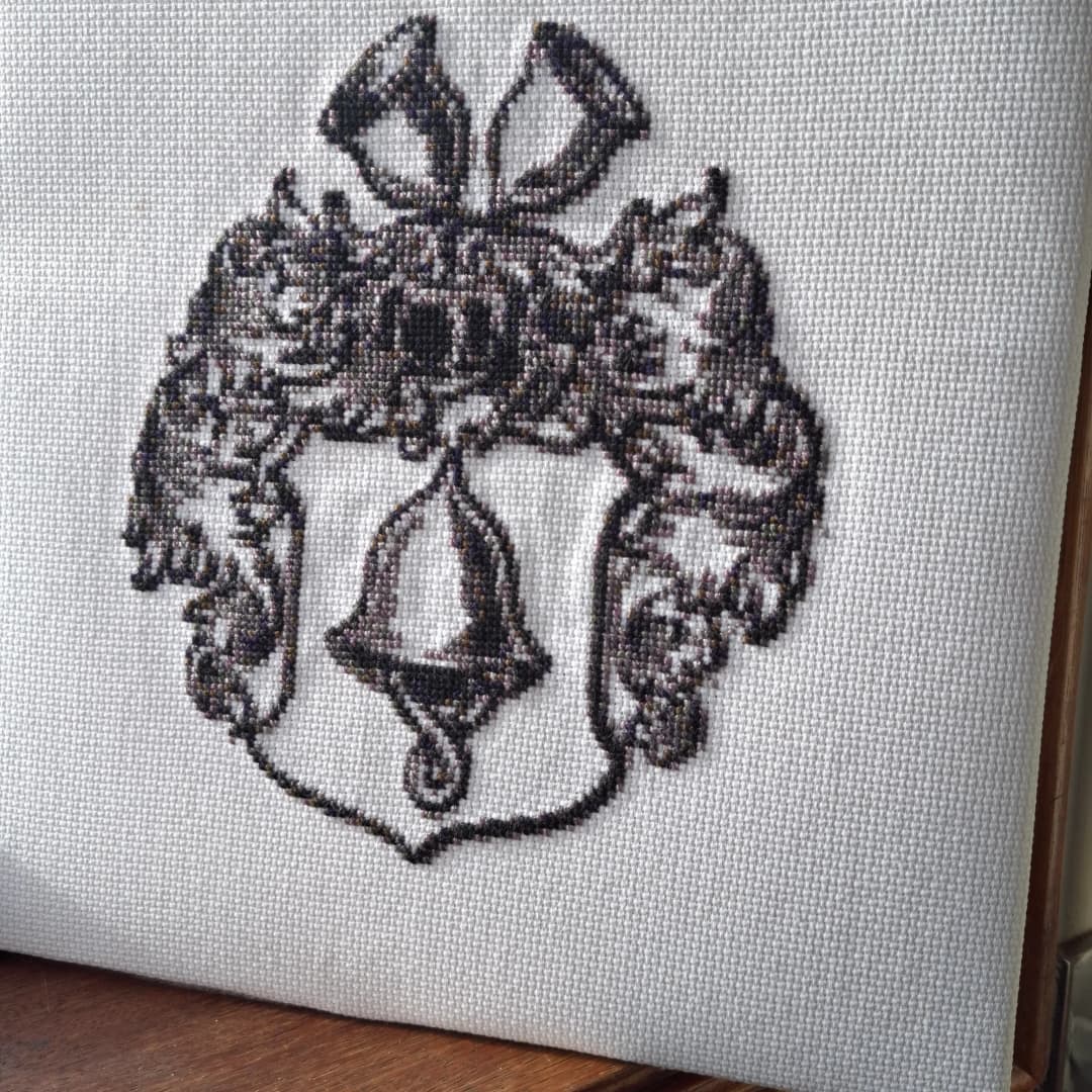 Family Crest Cross-stitch