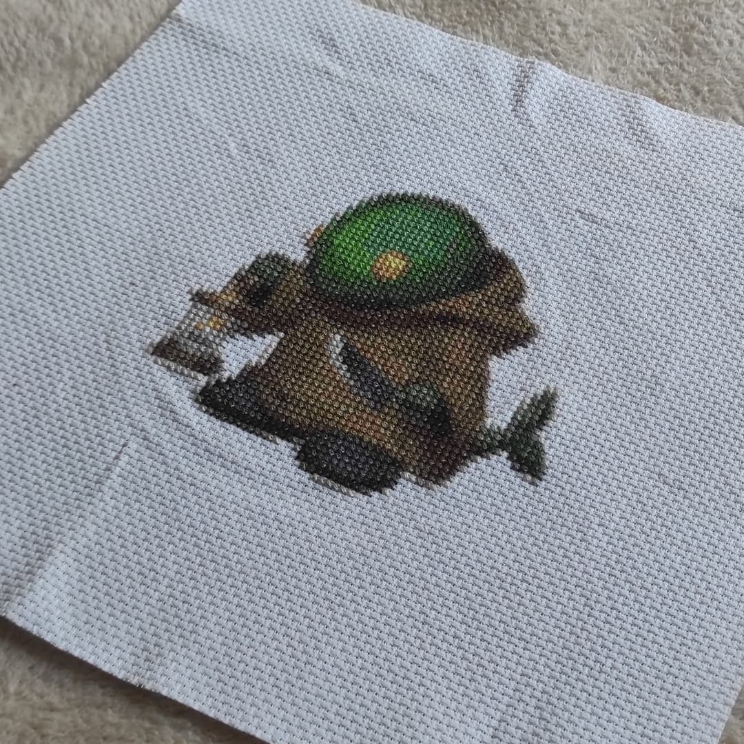 Final Fantasy Cross-stitch