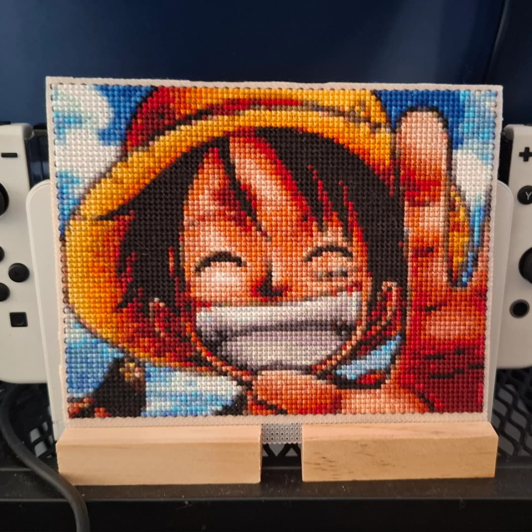One Piece Cross-stitch