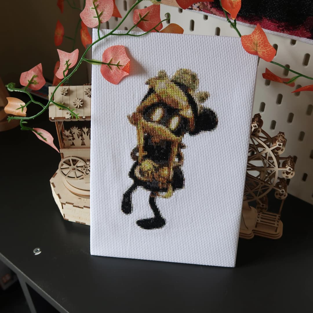 Cyn – Murder Drones Cross-stitch